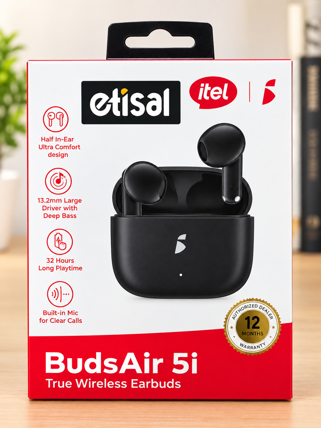 سماعات اذن لاسلكيه ايتل Buds Air 5i